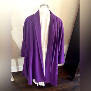 Vintage Cape Circa 60’s purple size 12